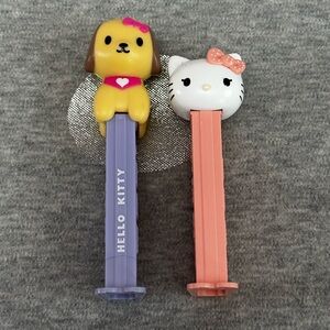 5 for $15! Hello Kitty Cute Puppy Pez Dispenser x 2!